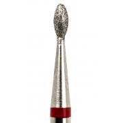 Diamond nail drill bit, rounded 