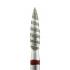 Diamond nail drill bit tornado, pointed 