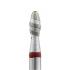 Diamond nail drill bit tornado, rounded 