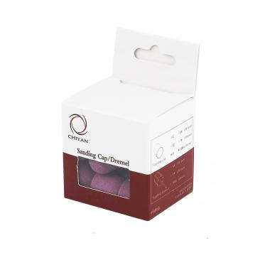Pedicure sanding caps (D 10 mm), purple