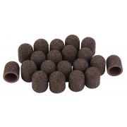 Pedicure sanding caps (D 10 mm), brown